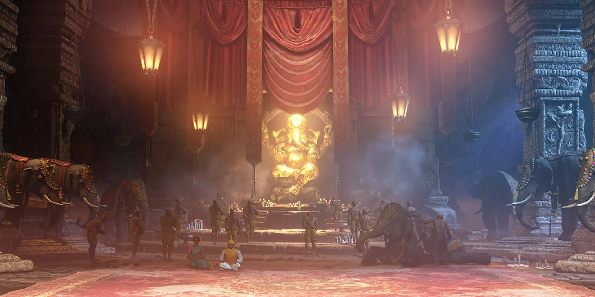 Dhalsimer Temple (Street Fighter 6 stage)